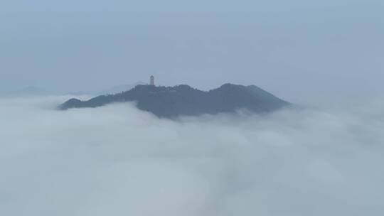 长沙浏阳西湖山云海