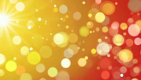 红黄渐变粒子背景素材