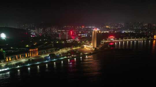 烟台海边夜景