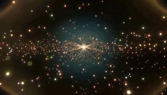 粒子特效背景画面