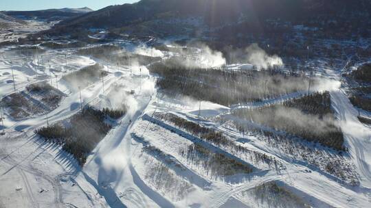 航拍国家越野滑雪中心