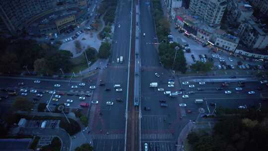 南京江宁天印大道地铁站航拍