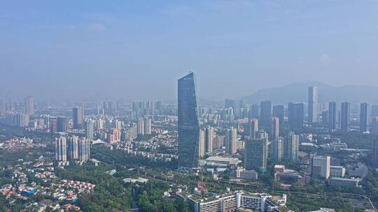 深圳南山华侨城大厦大景拉近