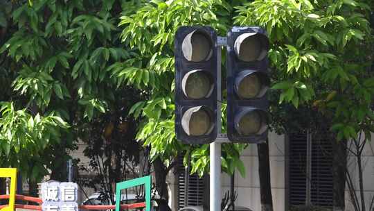 城市红绿灯倒计时交通信号灯