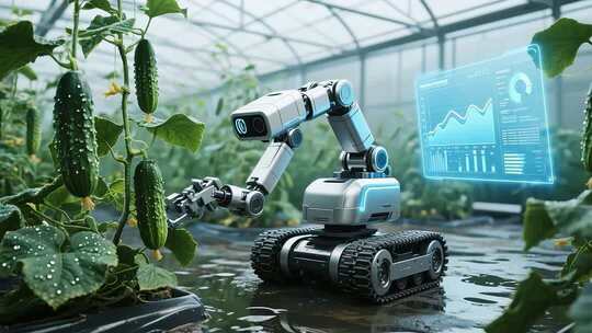 温室大棚机器人农业作业