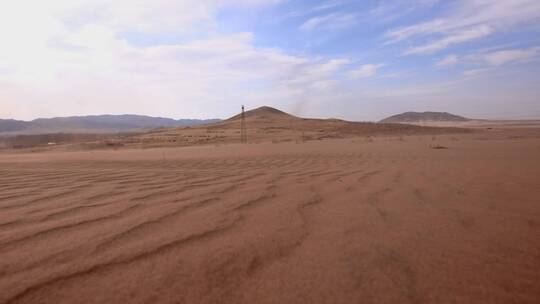 沙漠戈壁视频素材模板下载