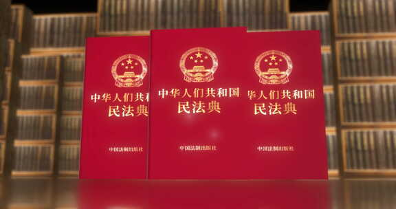 民法典03中华人民共和国民典红色典书籍