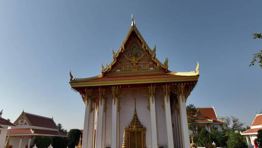 洛阳白马寺国际佛殿泰国寺庙泰国风格建筑