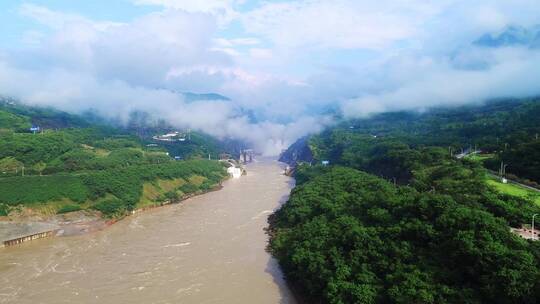 水坝 水电