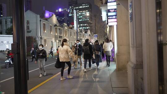 浦西街景夜景