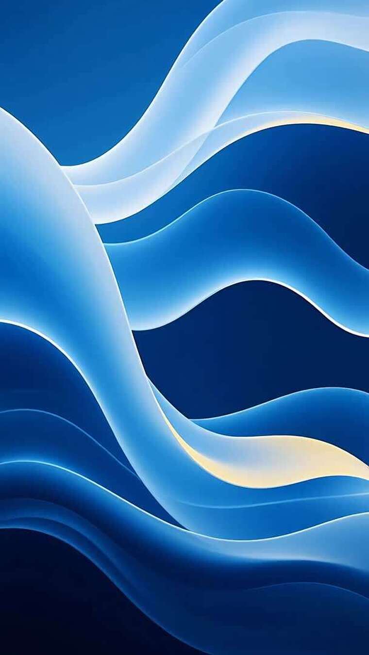 蓝色动感线条抽象背景