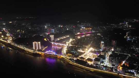 广西梧州市夜景