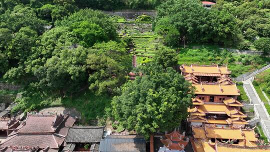 泉州安溪凤山凤冠山茶叶大观园东岳寺城隍庙