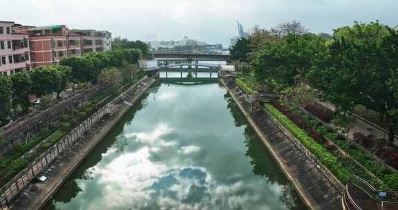 盐田河深圳河道深圳水系0857