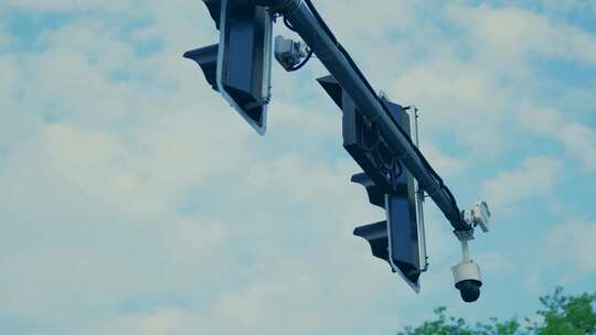 城市红绿灯摄像头监控