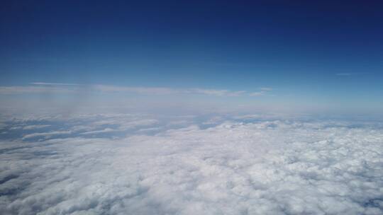蓝天 白云  天空  航班 机舱