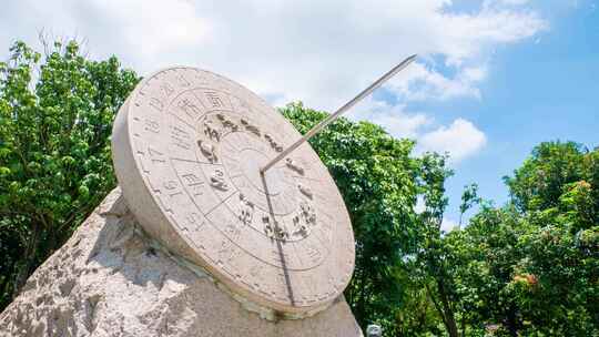古代天文计时器日晷日规