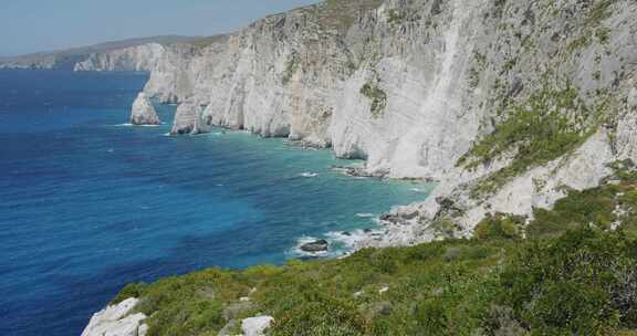 岛，扎金索斯，海，海岸