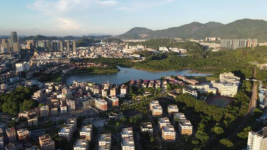 深圳龙岗横岗片区视频素材模板下载