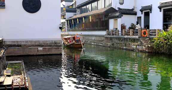 苏州平江历史街区江南水乡小桥流水