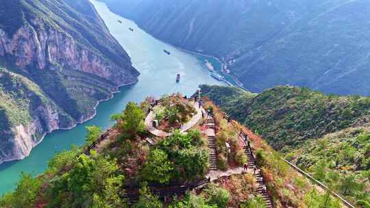 三峡红叶