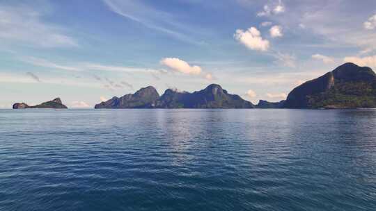 岛屿，悬崖，海， El Nido