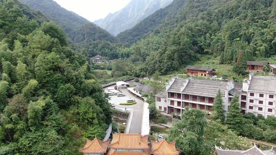 航拍贵州梵净山景区