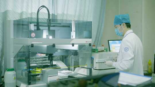 医院检验科 验血 化验 医学检验