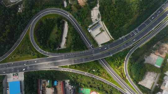 道路 交通 绿色道路 航拍道路 发展