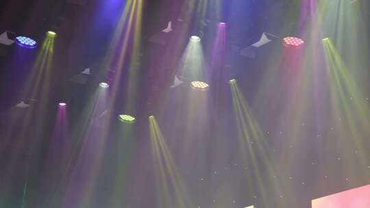 舞台灯光光束