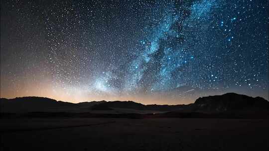 星云星空延时银河星轨北极光流星雨星辰大海