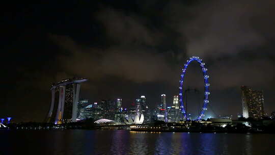 新加坡夜景摩天轮