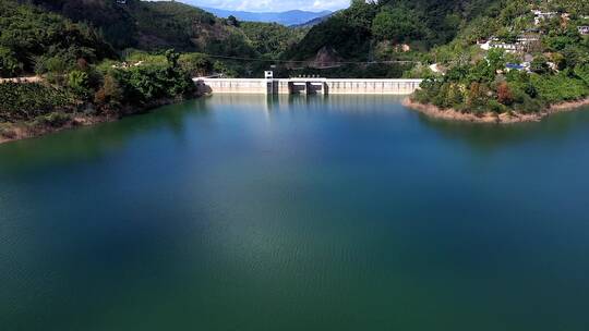 五指山牙排水库 4K航拍