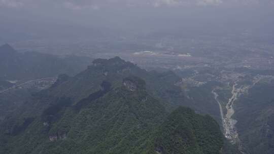 湖南张家界自然地理人文风光