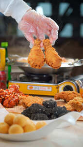 韩式炸鸡 展示