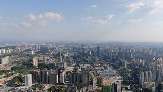 贵州贵阳城市风光地标建筑航拍视频素材模板下载