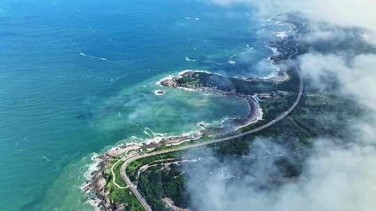 青岛东环岛路海边公路