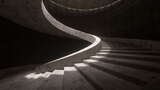 原创楼梯建筑光影艺术高清在线视频素材下载