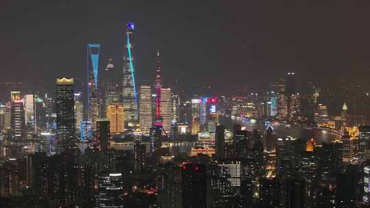 上海夜景航拍