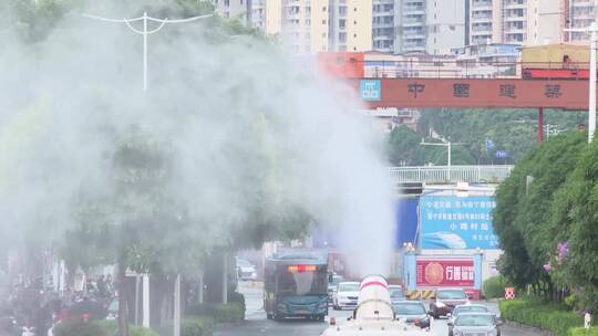 降尘车 洒水车 洒水