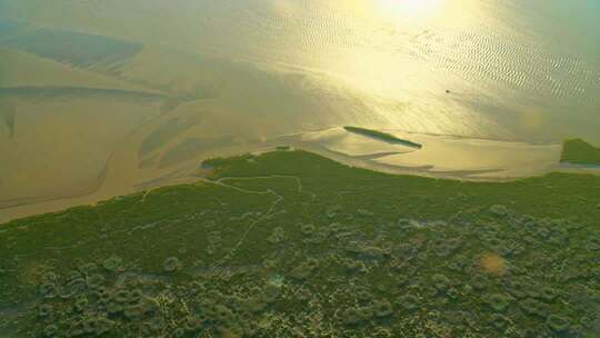 航拍东营神仙沟胜利油田宣传片