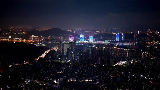 悟三8K-夜景厦门航拍城市风光文旅