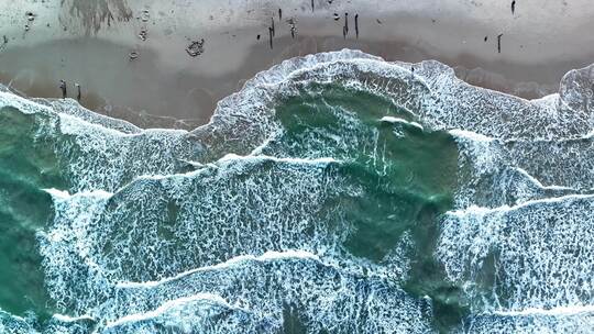 海浪海波浪海岸海洋