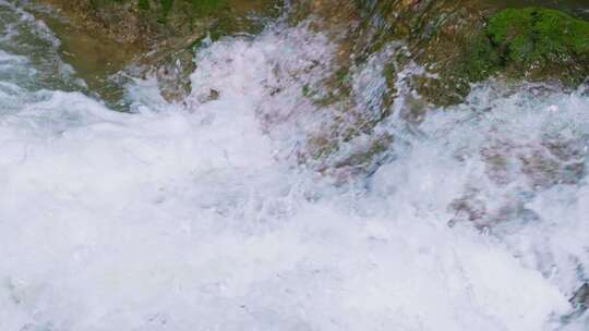 河水瀑布激流视频素材模板下载