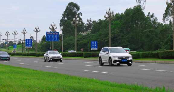 4K高清实拍道路交通车流