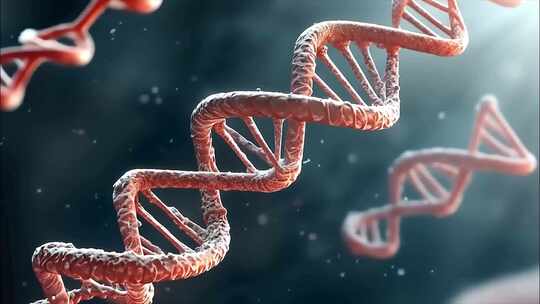 DNA基因链遗传物质基因工程生物学组织a