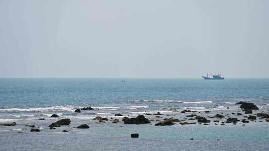 海南三亚大东海鹿回头旅游度假风光