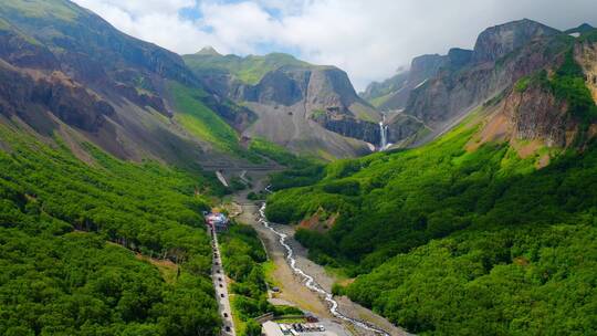 长白山天池北坡风光