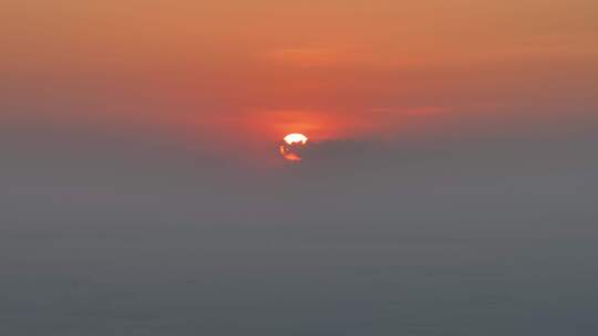 厦门大嶝岛日出航拍