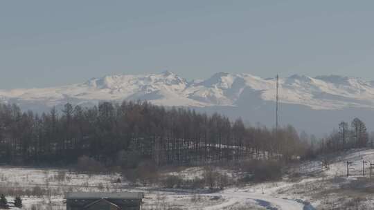 长白山全景